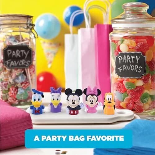 Disney Mickey Mouse & Friends 10 Piece Finger Puppet Set | Waterproof Educational Play Toys for Kids thumbnail 8