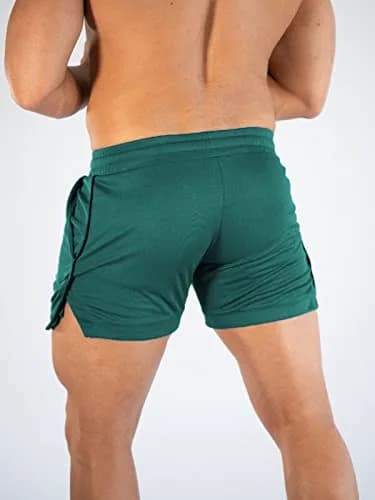 Surenow Mens Running Gym Shorts 3 Inch Athletic Workout Shorts with Pockets | Lightweight, Breathable & Quick Dry thumbnail 5