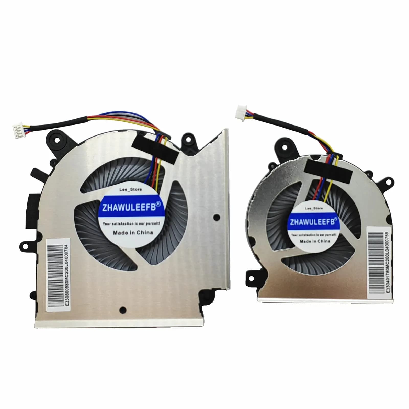 ZHAWULEEFB Laptop CPU + GPU Cooling Fan for MSI Series | Replacement, 5V 0.6A