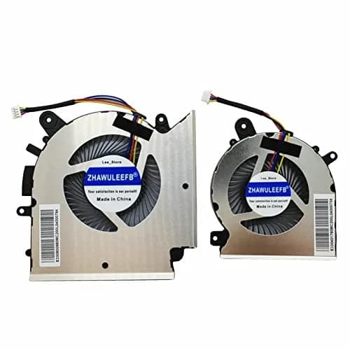 ZHAWULEEFB Laptop CPU + GPU Cooling Fan for MSI Series | Replacement, 5V 0.6A thumbnail 1