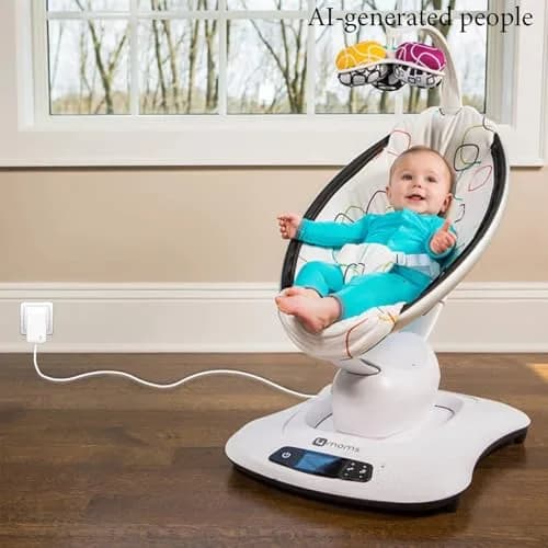 PDEEY 12V 3A AC Adapter Charger 2.0m (6.6 ft) | Replacement Power Cord for 4moms Mamaroo 2/4 & RockaRoo Baby Swing thumbnail 6