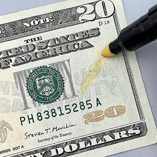 Huron Counterfeit Money Marker Detector Pen (5/15/50/150/375/1500) | Quick Currency Authentication thumbnail 2