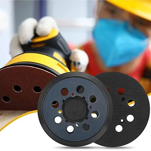 Gnellkoor 5 Inch Orbital Sander Pad Replacement for DeWalt DWE64233 & N329079 | Durable Engineering Plastic & Soft Rubber Construction thumbnail 7