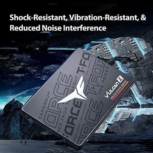 TEAMGROUP T-Force Vulcan Z 1TB SSD | High-Speed SATA III PC Upgrade with 3-Year Warranty thumbnail 7