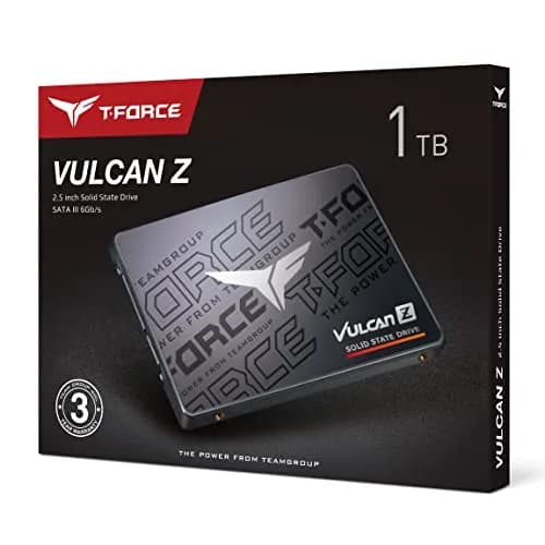 TEAMGROUP T-Force Vulcan Z 1TB SSD | High-Speed SATA III PC Upgrade with 3-Year Warranty thumbnail 10