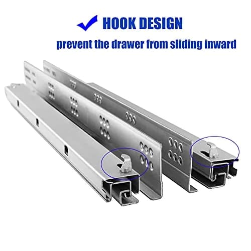Betesy Hardware 6 Pairs 15 Inch Undermount Soft Close Drawer Slides | Heavy Duty, Silent Operation thumbnail 4
