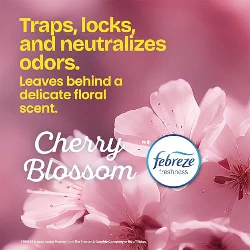 Glad 4 Gallon Trash Bags with Febreze Cherry Blossom Scent | 34 Count Drawstring Bags thumbnail 3