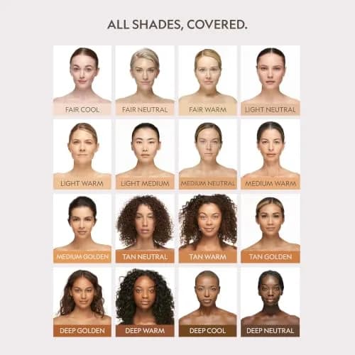 YENSA BC Foundation - Full Coverage Foundation, CC & BB Cream In One with SPF 40 - Deep Golden (1 oz) thumbnail 6