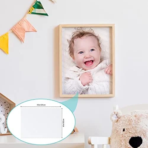 Hotop Sublimation Aluminum Photo Signs Blanks 8x10 in (25x20 cm) | DIY Metal Prints for Home & Office thumbnail 3