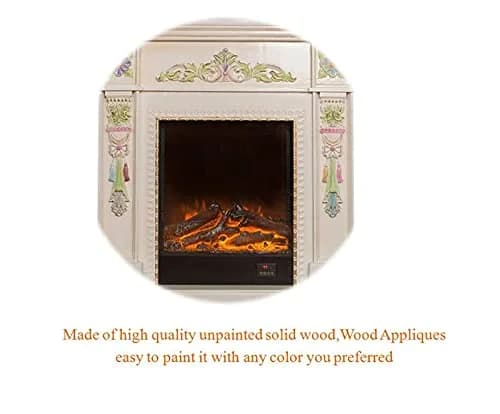 Beoot Wood Carved Corner Furniture Onlay Applique 38x19cm (14.96x7.48inch) | European Style Home Decor thumbnail 6
