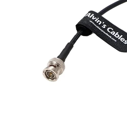 Alvin's Cables Micro-BNC Right-Angle to BNC Male 6G HD SDI Coaxial Cable 50cm (19 inches) | High-Speed Data Transfer thumbnail 6