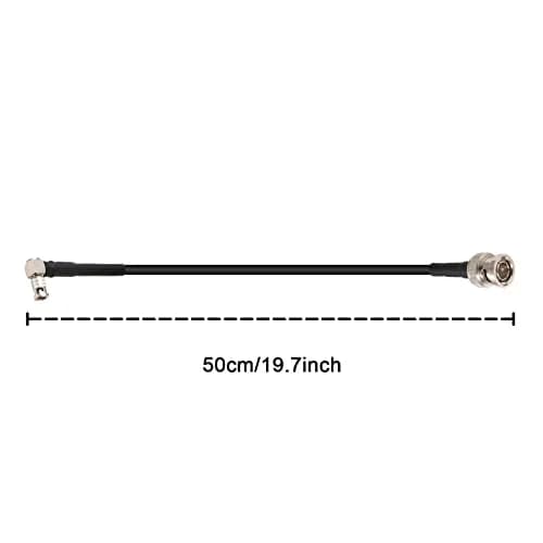 Alvin's Cables Micro-BNC Right-Angle to BNC Male 6G HD SDI Coaxial Cable 50cm (19 inches) | High-Speed Data Transfer thumbnail 3