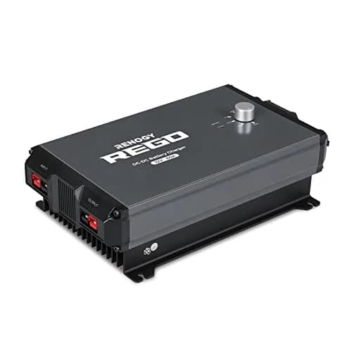 Renogy REGO 12V 60A DC-DC Battery Charger with Bluetooth | 4-Stage Smart Charging for RVs, Boats & Cars thumbnail 1