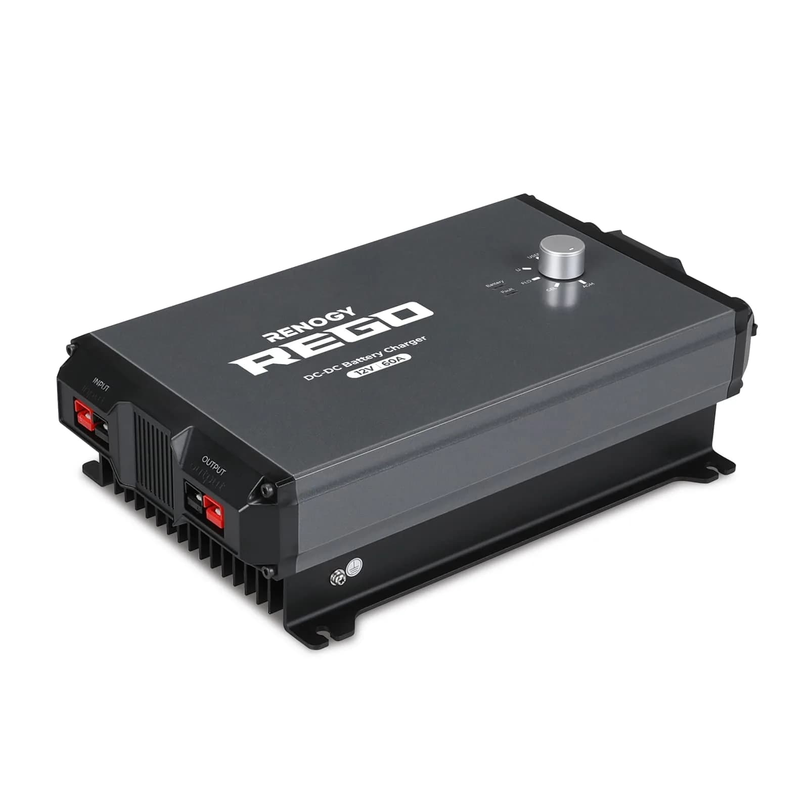 Renogy 40A DC-DC Battery Charger 12V Multi-Stage | Lithium/AGM/Gel Safe & Smart (70-120 chars) — REGO 60A