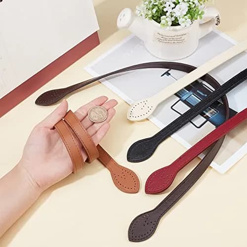 PH PandaHall Leather Purse Straps 23.4" | 5 Colors, 10pcs Bag Handles for DIY Crafts thumbnail 5