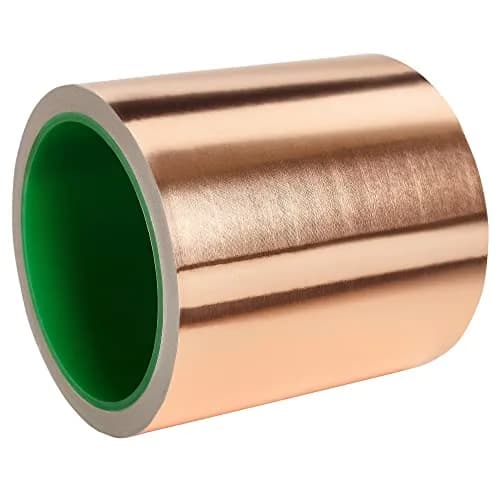 vootape Copper Foil Tape 4 inch x 33ft | Double-Sided Conductive Adhesive for EMI Shielding & Guitar Repairs thumbnail 2