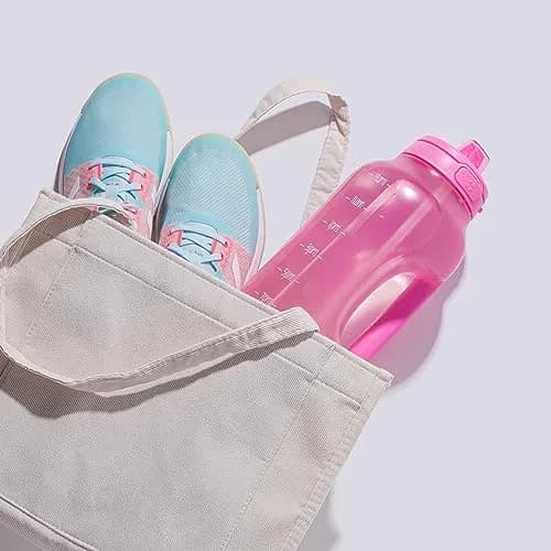 Ello Hydra 64oz Water Jug with Handle & Motivational Markers | Leak-Proof BPA Free Plastic Bottle (64 oz / 1.89L) thumbnail 7