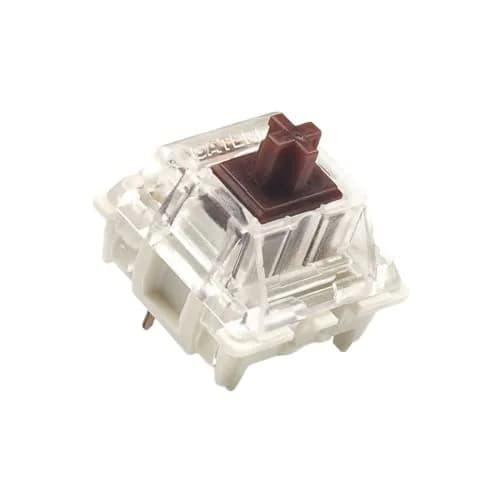 Ranked Gateron ks-9 Key Switches for Mechanical Gaming Keyboards | Plate Mounted (Gateron Brown, 90 Pcs) thumbnail 1