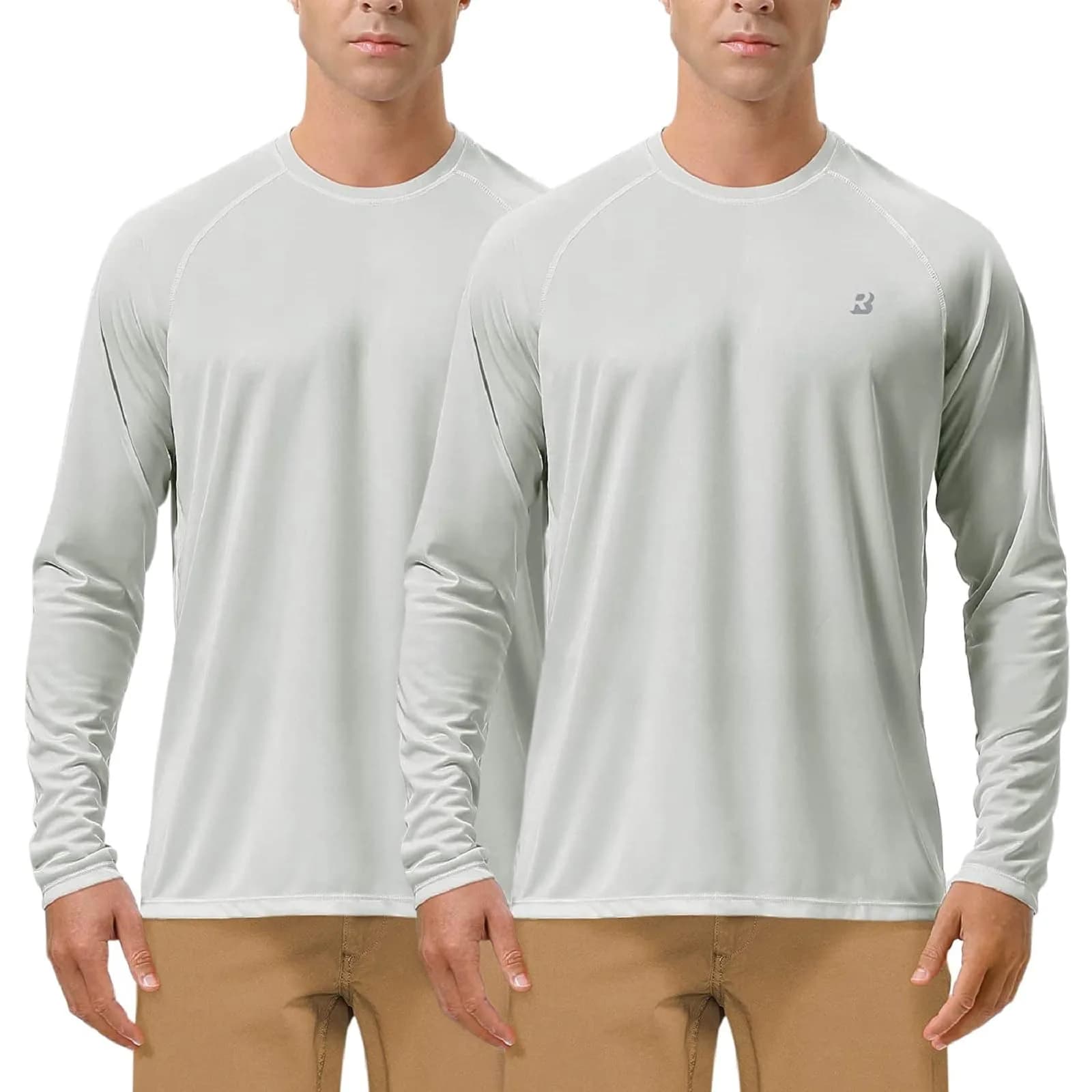 Roadbox UPF 50+ UV Sun Protection Shirts Long Sleeve Rash Guard | Breathable Lightweight Outdoor Performance
