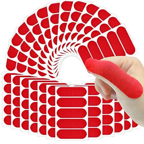 Birllaid Bowling Thumb Tape 120PCS Red | Sport Finger Protectors for Bowlers thumbnail 1