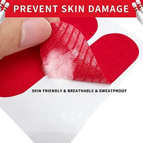 Birllaid Bowling Thumb Tape 120PCS Red | Sport Finger Protectors for Bowlers thumbnail 4