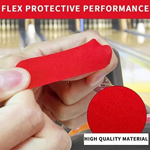 Birllaid Bowling Thumb Tape 120PCS Red | Sport Finger Protectors for Bowlers thumbnail 3