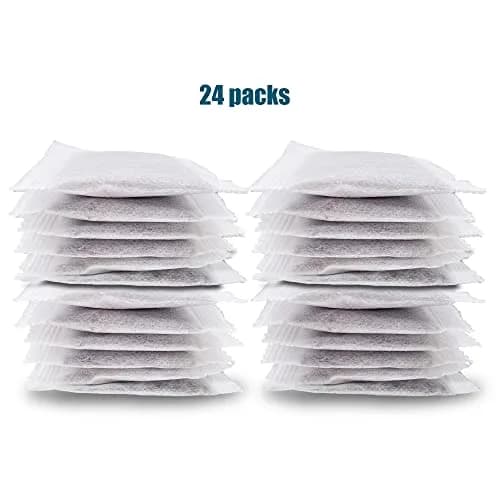 ShuRex 24 Pack Replacement Activated Charcoal Distiller Filters | Coconut Shell Activated Carbon for Water Purification thumbnail 6