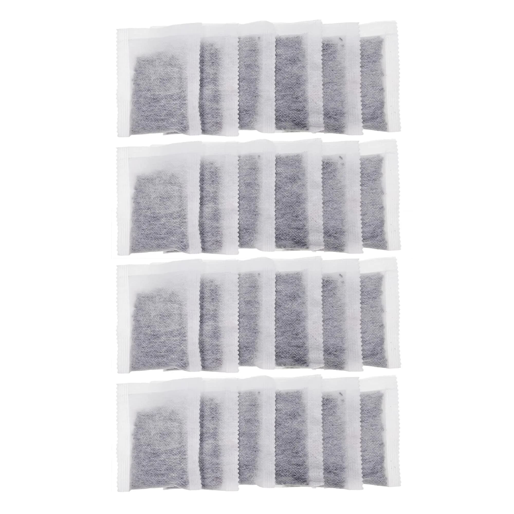 ShuRex 24 Pack Replacement Activated Charcoal Distiller Filters | Coconut Shell Activated Carbon for Water Purification - main product image