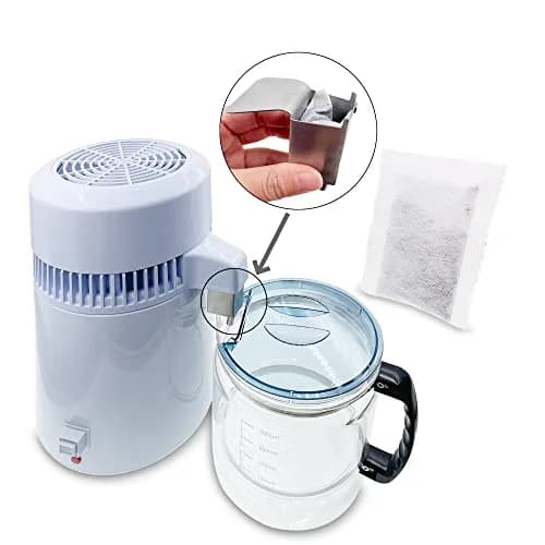 ShuRex 24 Pack Replacement Activated Charcoal Distiller Filters | Coconut Shell Activated Carbon for Water Purification thumbnail 4