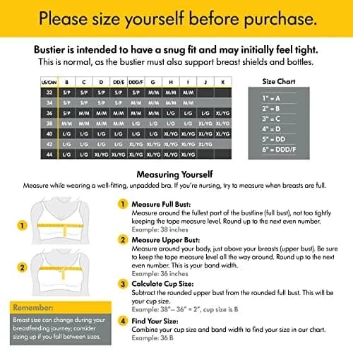Medela Pumping Bustier for Hands-Free Pumping | Chai, Small | Supportive, Comfortable & Compatible with Medela Pumps thumbnail 6