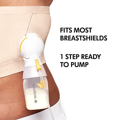 Medela Pumping Bustier for Hands-Free Pumping | Chai, Small | Supportive, Comfortable & Compatible with Medela Pumps thumbnail 3