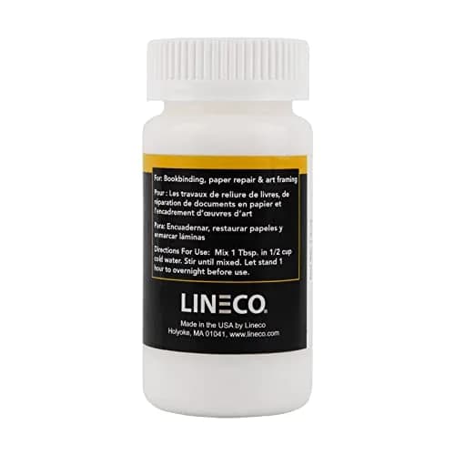 Lineco Neutral pH Methyl Cellulose Adhesive 1.5 Oz | Acid-Free, Clear, Water-Soluble for Crafts & Bookbinding thumbnail 2