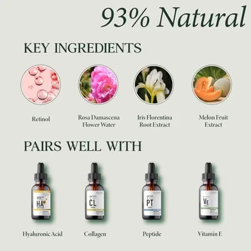 CLARA'S NEW YORK Youth Renewal Retinol Facial Cream 50ml | Anti-Aging, Wrinkle Reduction, Deep Hydration, Made in USA thumbnail 5