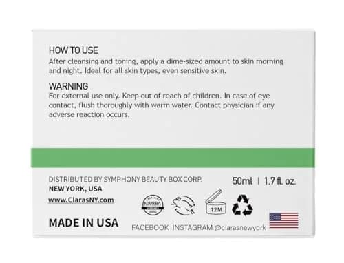 CLARA'S NEW YORK Deep Softening Vitamin E Skin Barrier Cream 50ml | Nourishes & Protects thumbnail 9