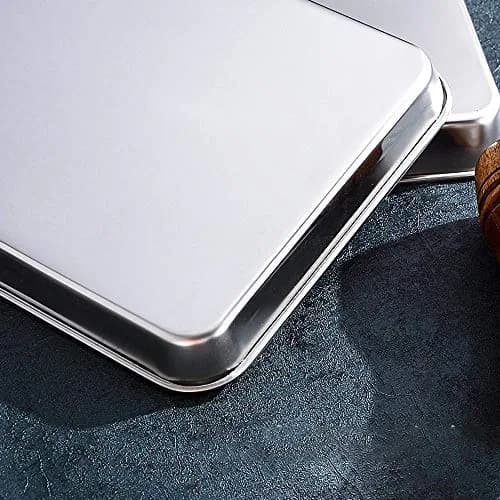 LabAider Professional Medical Surgical Stainless Steel Dental Procedure Tray 26 cm (10.5") x 20 cm (8.0") x 2.5 cm (1.0") | 3-Pack Lab Instrument Tools Trays thumbnail 7