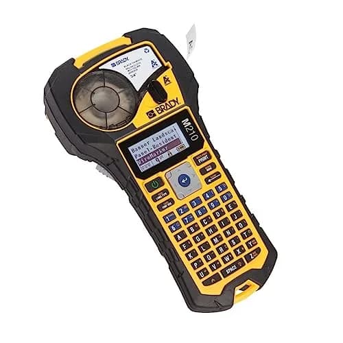 Brady M210 Handheld Label Maker | Compact Industrial Label Printer for Labels & Shipping thumbnail 1