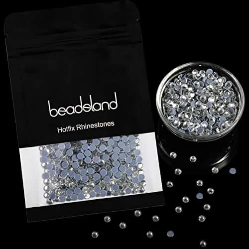BEADSLAND Hotfix Rhinestones SS10 (2880pcs, 2.7-2.9mm) | Glass Crystal Flatback for Crafts & Clothes thumbnail 5