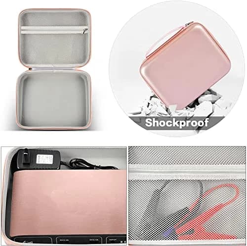 GWCASE Pink Hard EVA Case for Halo Bolt Air/Air+ Jump Starter | Portable Power Bank Holder with Mesh Pocket thumbnail 4