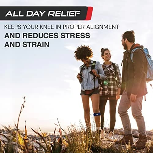 Sleeve Stars Patellar Tendon Support Strap Navy Blue Adult | FDA Approved Orthopedic Brace for Pain Relief thumbnail 7