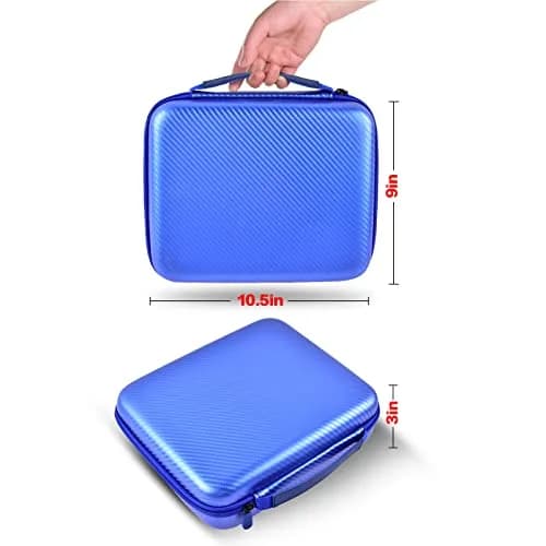 GWCASE Blue EVA Hard Case for Halo Bolt Air Jump Starter with Tire Pump | Portable Power Bank Organizer Holder thumbnail 6