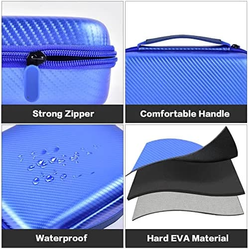 GWCASE Blue EVA Hard Case for Halo Bolt Air Jump Starter with Tire Pump | Portable Power Bank Organizer Holder thumbnail 3