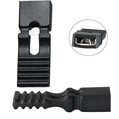 MEETOOT Black Standard 2.54mm Pin Header Jumper Caps 100pcs | 13.5 x 5 x 2.4mm thumbnail 3