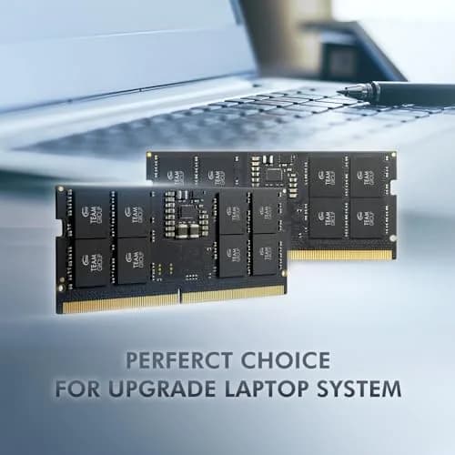 TEAMGROUP Elite DDR5 16GB (2x8GB) 4800MHz SO-DIMM Laptop RAM | 1.1V Non-ECC Unbuffered thumbnail 2