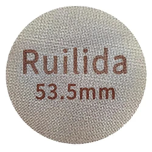 Ruilida Espresso Puck Screen 53.5mm | Reusable Stainless Steel Filter Plate for Espresso Portafilter (53.3-54mm breville) thumbnail 1