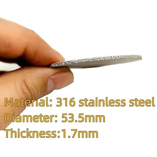Ruilida Espresso Puck Screen 53.5mm | Reusable Stainless Steel Filter Plate for Espresso Portafilter (53.3-54mm breville) thumbnail 5