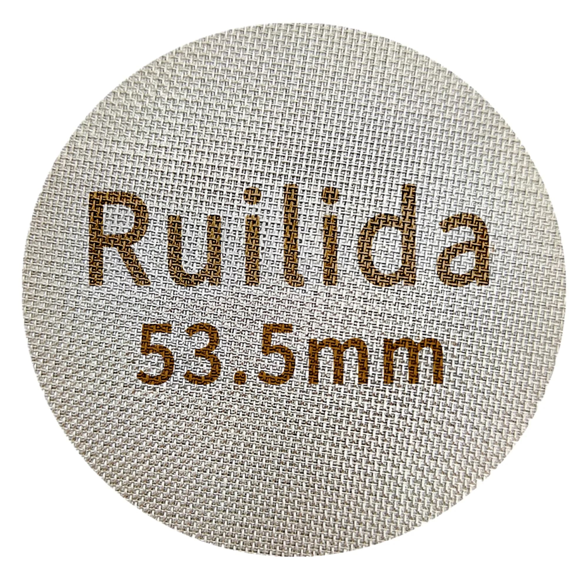 Ruilida Espresso Puck Screen 53.5mm | Reusable Stainless Steel Filter Plate for Espresso Portafilter (53.3-54mm breville) — 53.5mm