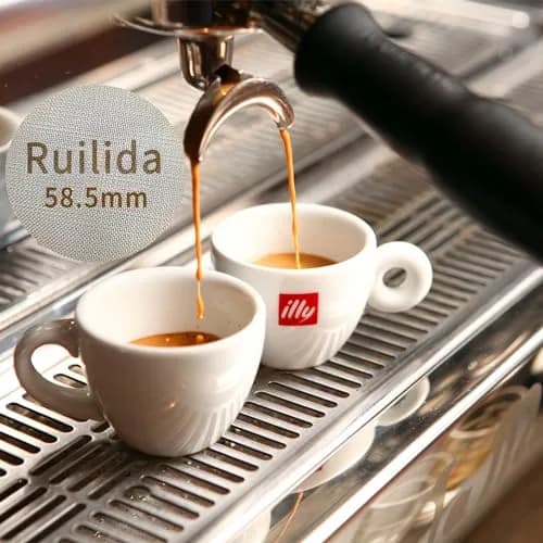 Ruilida Espresso Puck Screen 58.5mm | Reusable 150μm Stainless Steel Filter Plate thumbnail 6