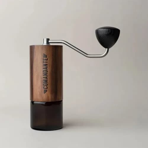 Comandante C40 MK4 Nitro Blade Liquid Amber/Stainless Steel Coffee Grinder, 39mm | Hand Coffee Grinder for Precision Brewing thumbnail 2