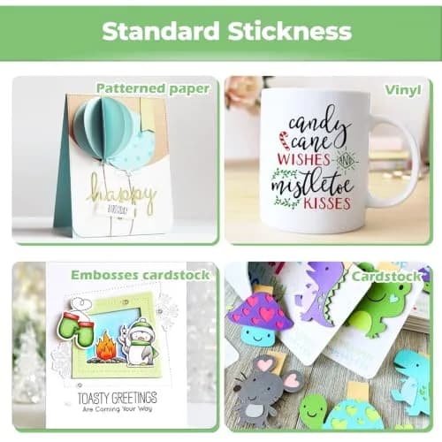 HTVRONT Standard Stickiness Cutting Mats 12x12 Inch (30.5x30.5 cm), 2 Pack | Compatible with Cricut Machines thumbnail 3
