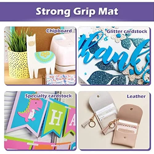 HTVRONT Strong Grip Cutting Mat 12x12 Inch, 2 Pack Purple | Self-Healing PVC for Quilting & Crafting thumbnail 3